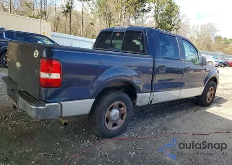 2006 Ford F150 Supercrew from USA, damaged, VIN 1FTRW12W96KC32249